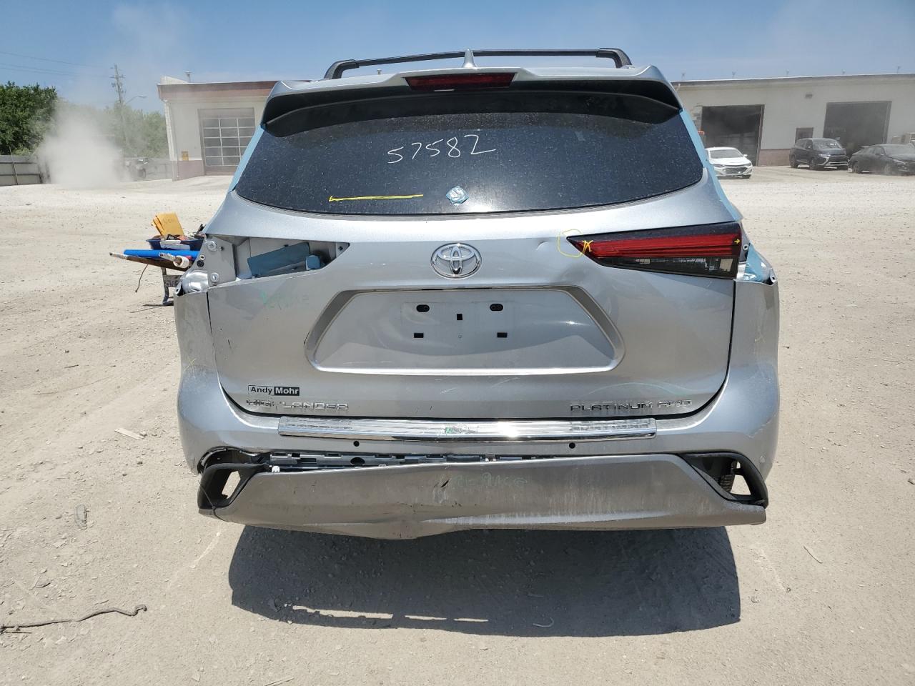 2022 TOYOTA HIGHLANDER PLATINUM VIN:5TDFZRBH4NS222455