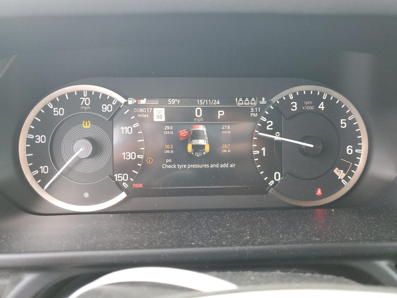 2023 LAND ROVER DEFENDER 90 S VIN:SALEJ6EX9P2219249