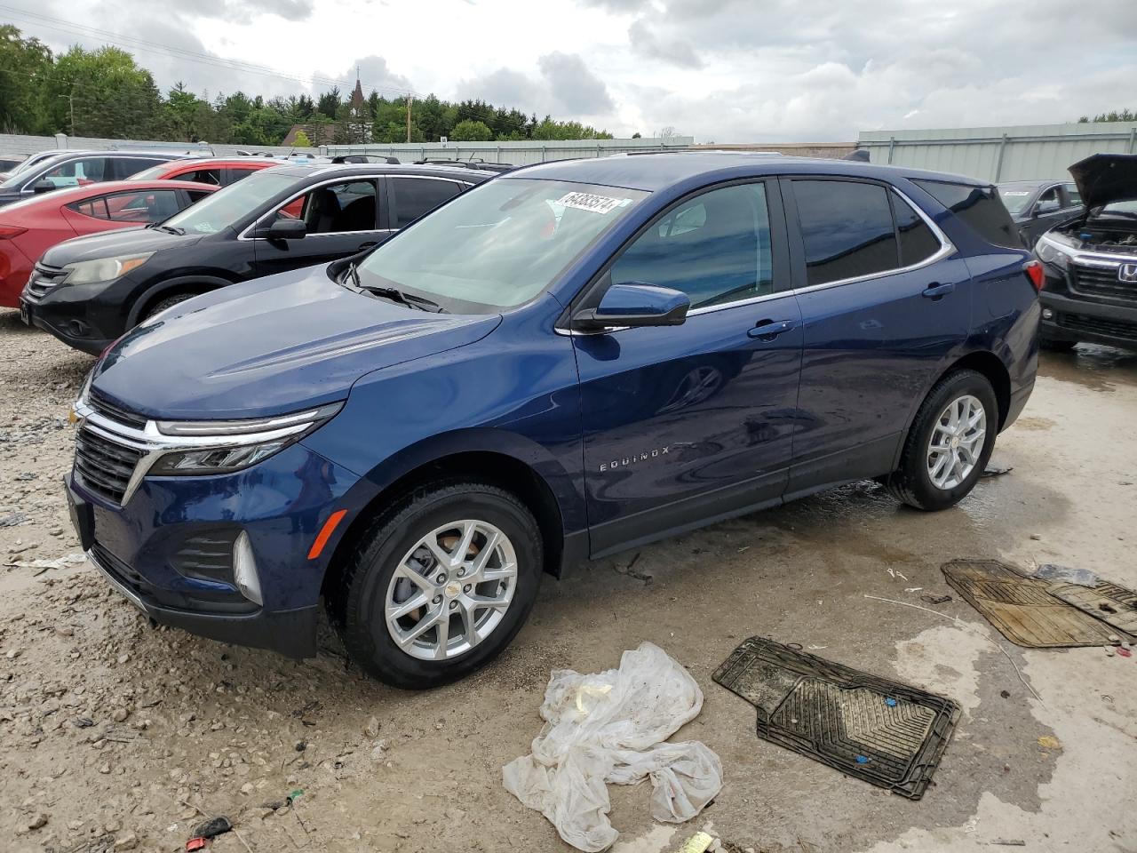 2022 CHEVROLET EQUINOX LT VIN:3GNAXUEV4NL243386