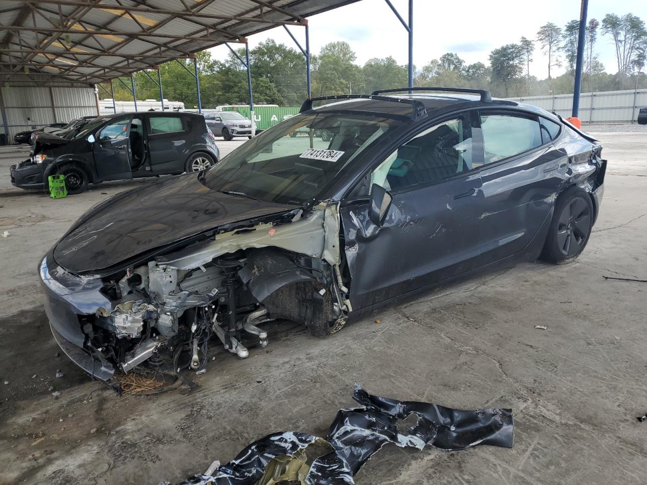 2023 TESLA MODEL 3  VIN:5YJ3E1EA1PF680928