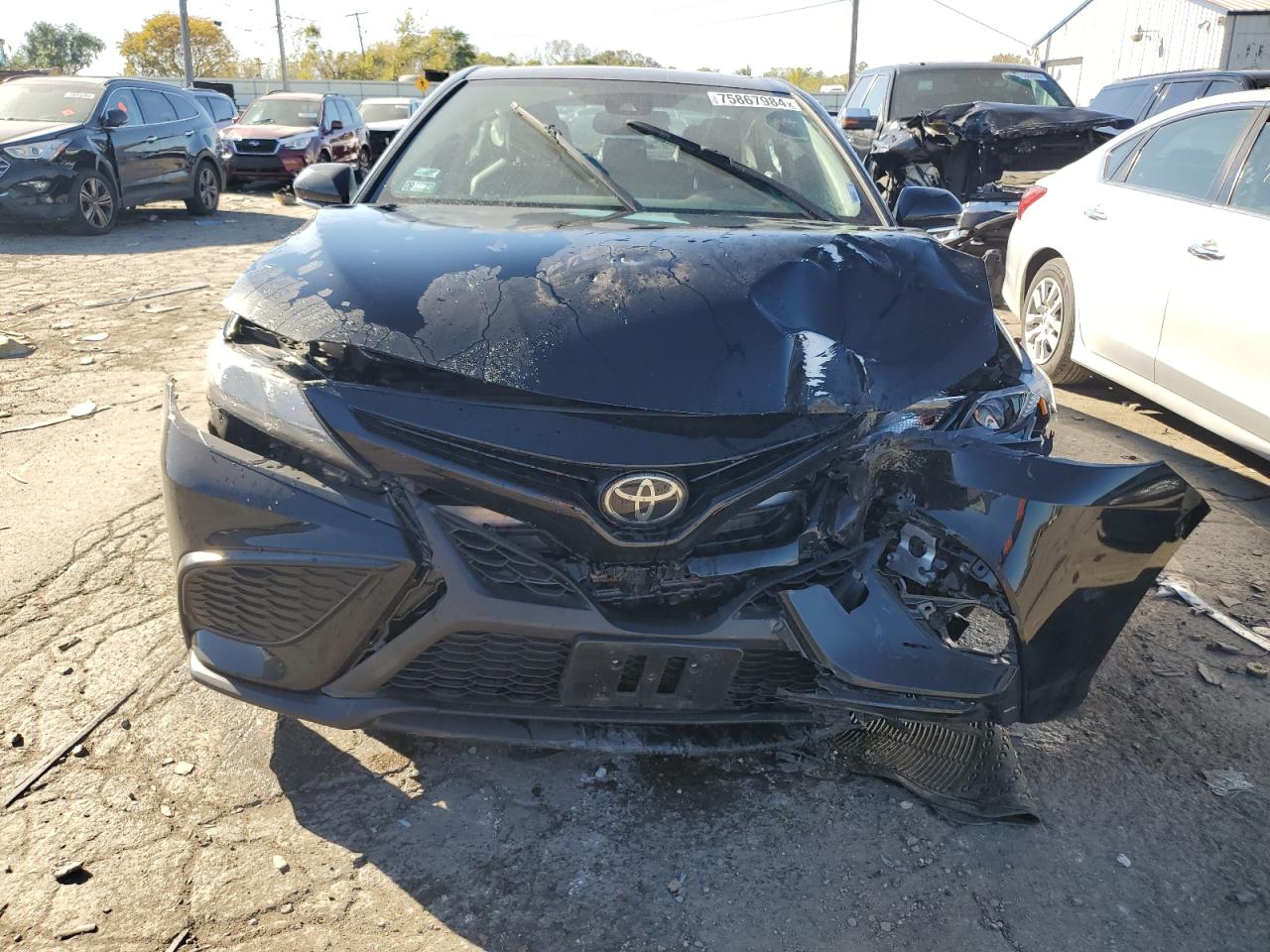 2022 TOYOTA CAMRY SE VIN:4T1T11BK2NU061408