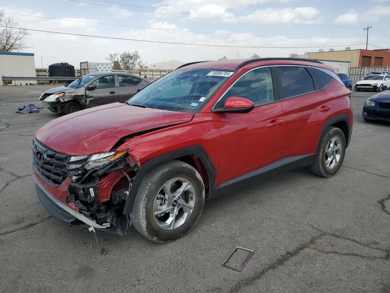 2022 HYUNDAI TUCSON SEL VIN:5NMJB3AE6NH142743
