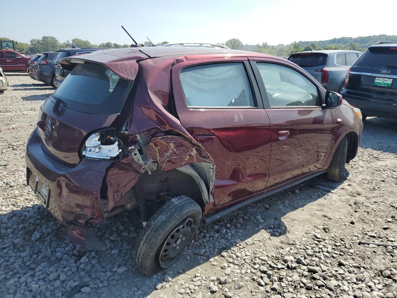 2022 MITSUBISHI MIRAGE ES VIN:ML32AUHJ2NH009305