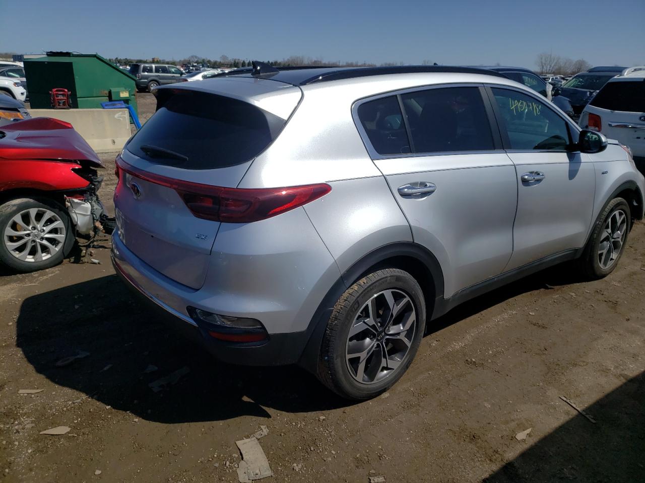 2022 KIA SPORTAGE EX VIN:KNDPNCAC0N7958760