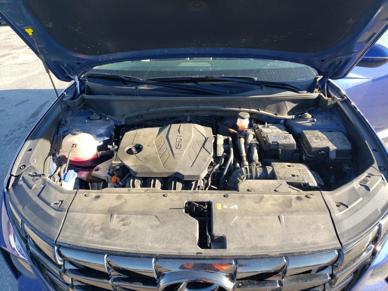 2022 HYUNDAI TUCSON SEL VIN:5NMJCCAE2NH088001