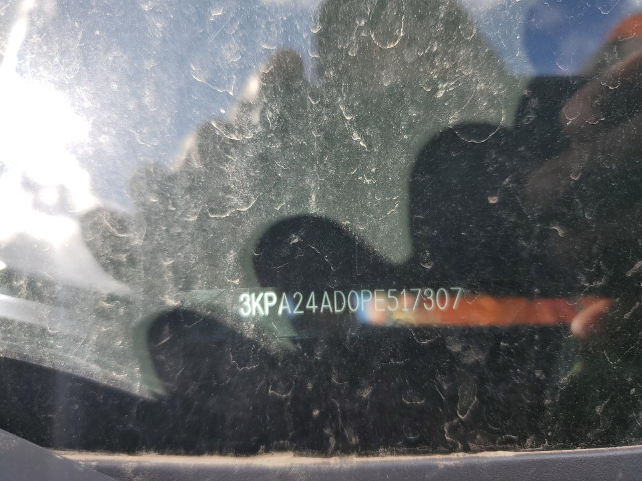 2023 KIA RIO LX VIN:3KPA24AD0PE517307