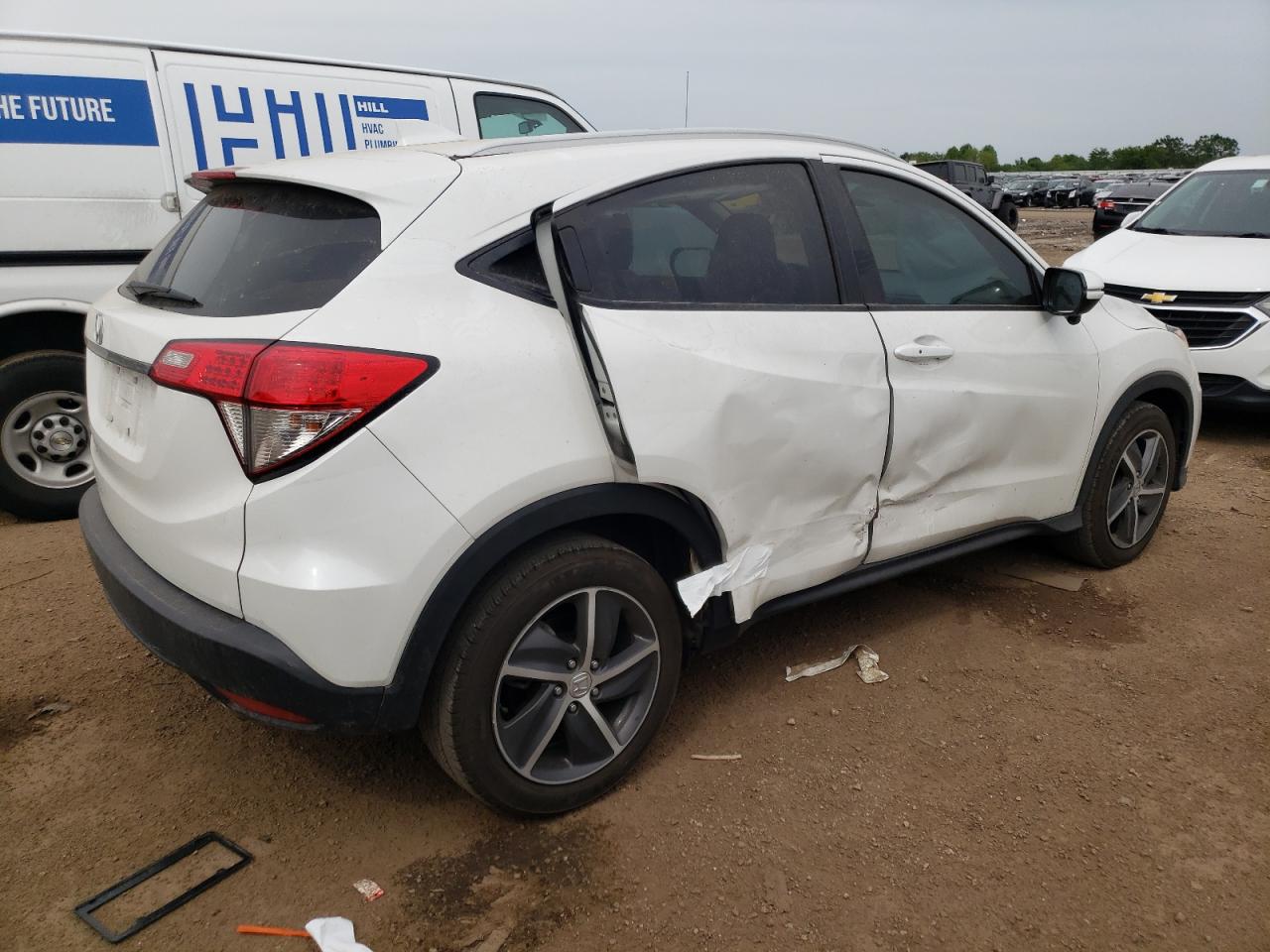 2022 HONDA HR-V EX VIN:3CZRU5H54NM722661