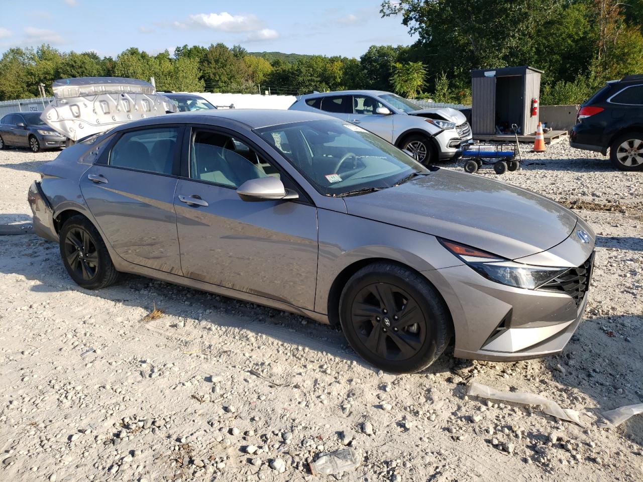 2022 HYUNDAI ELANTRA SEL VIN:KMHLS4AG3NU288862