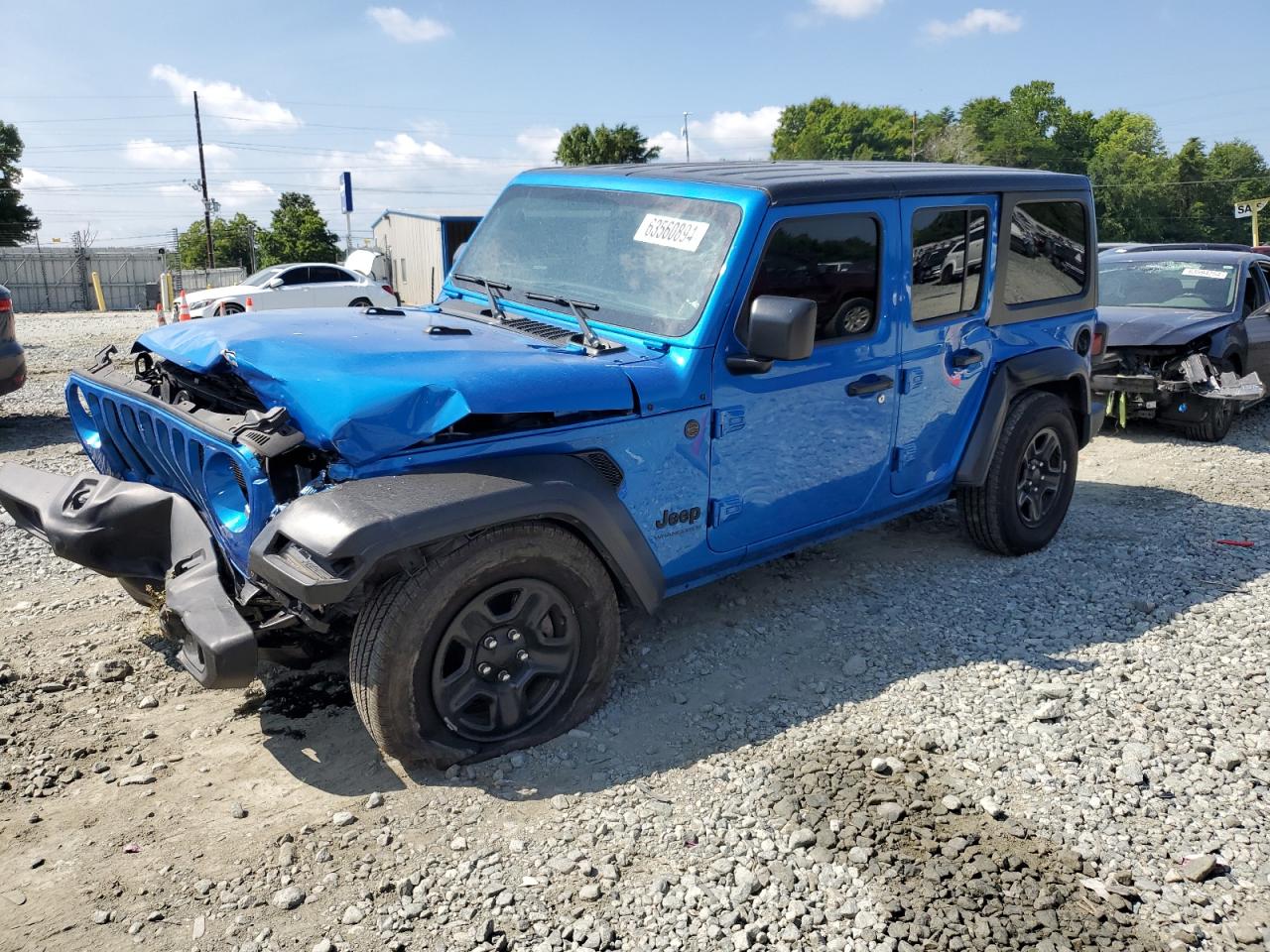 2023 JEEP WRANGLER SPORT VIN:1C4HJXDN1PW533738