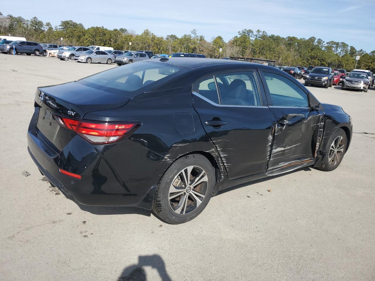 2022 NISSAN SENTRA SV VIN:3N1AB8CV2NY275101