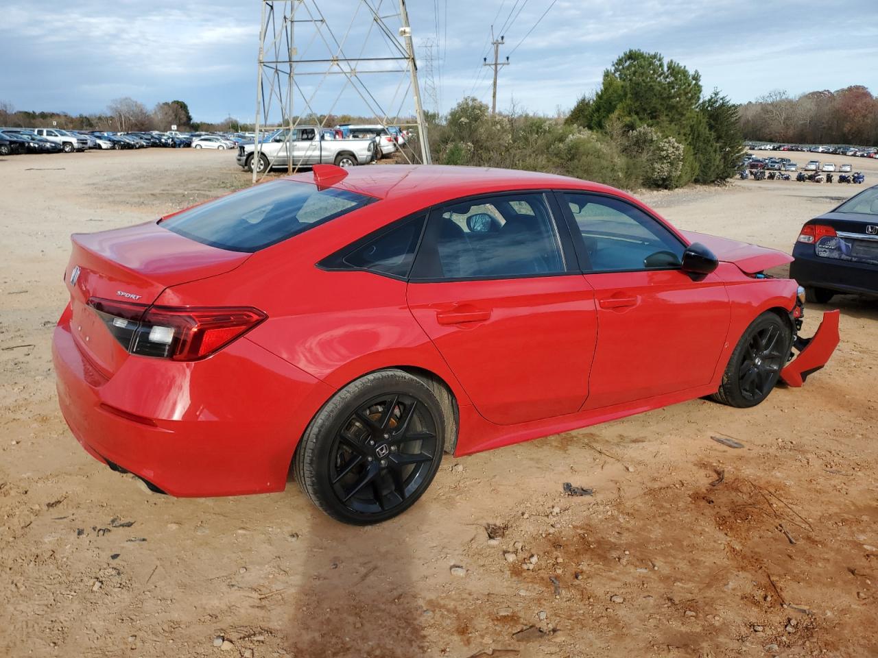 2022 HONDA CIVIC SPORT VIN:2HGFE2F50NH584527