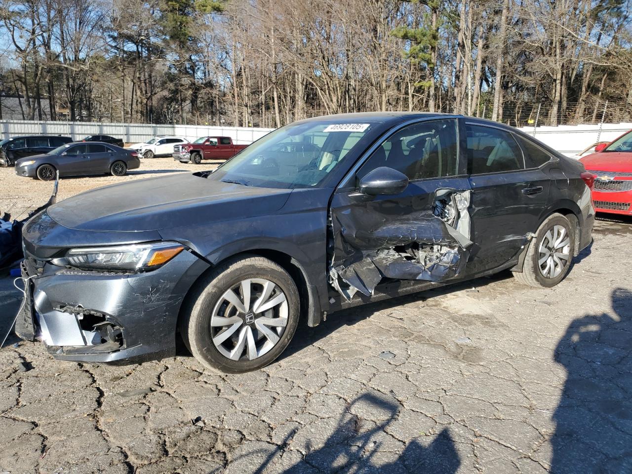 2023 HONDA CIVIC LX VIN:2HGFE2F28PH571887