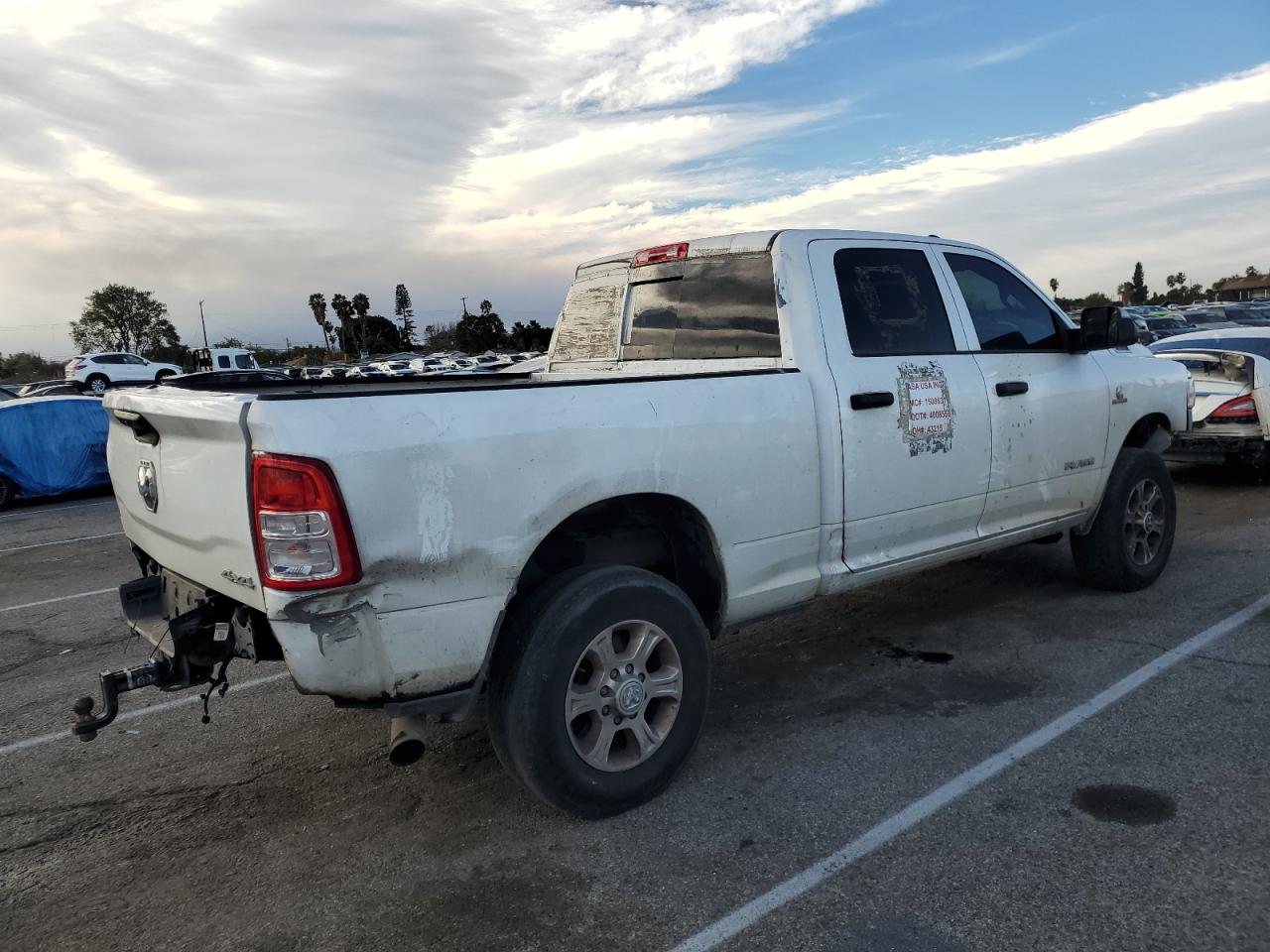 2022 RAM 2500 TRADESMAN VIN:3C6UR5CL2NG354767