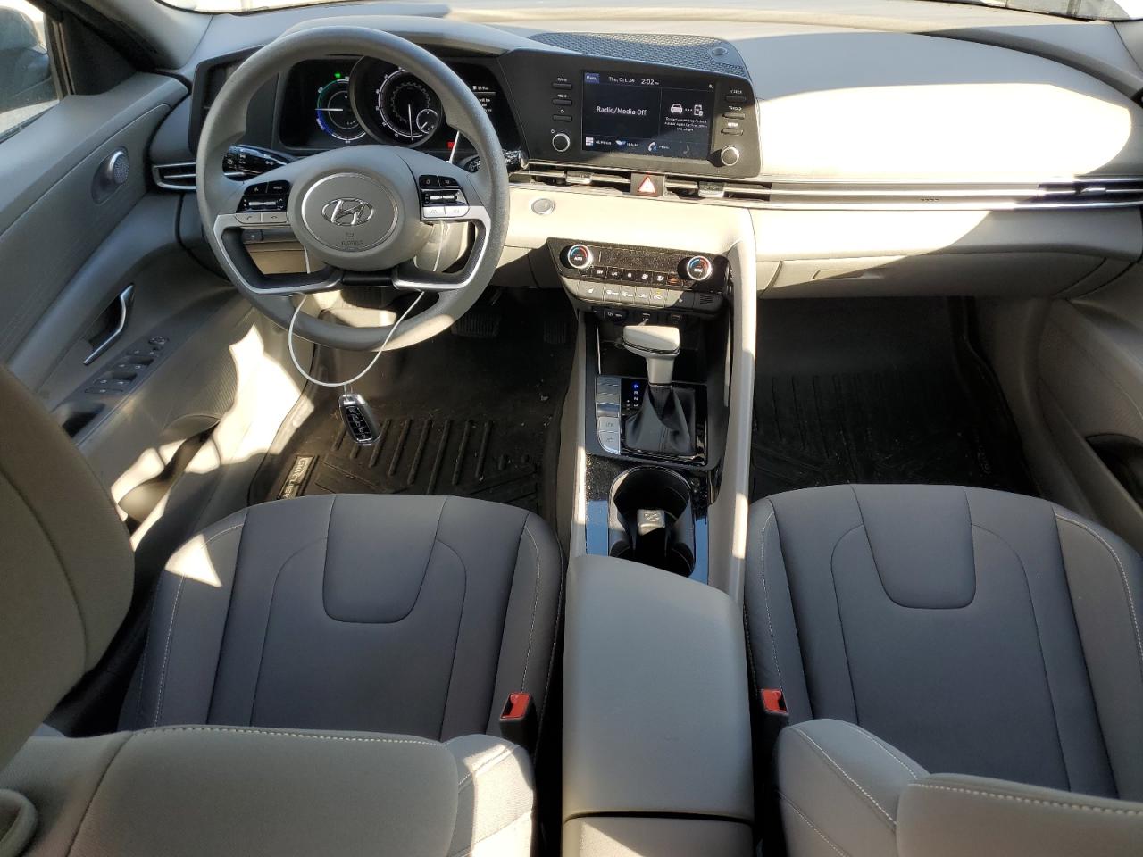 2022 HYUNDAI ELANTRA BLUE VIN:KMHLM4AJ4NU031652