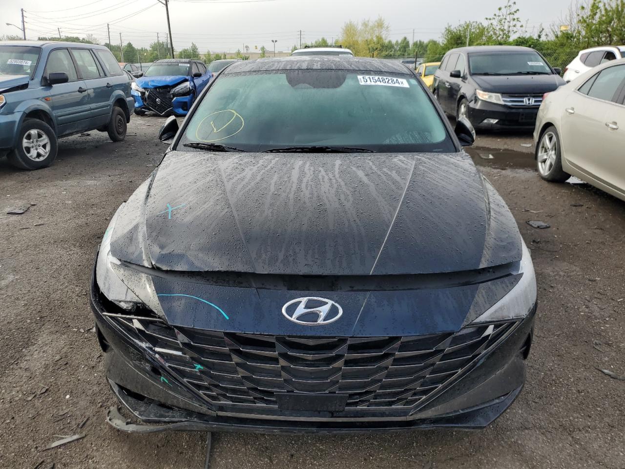 2022 HYUNDAI ELANTRA SEL VIN:KMHLN4AG4NU251262