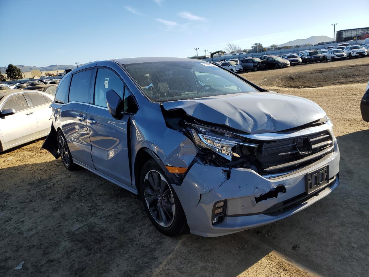 2024 HONDA ODYSSEY ELITE VIN:5FNRL6H99RB030410