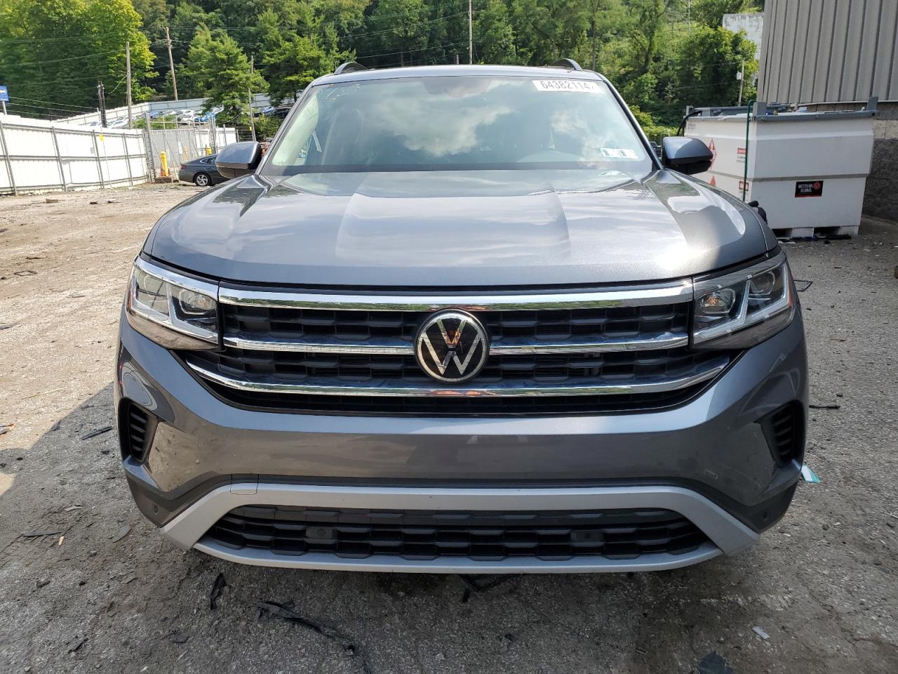 2022 VOLKSWAGEN ATLAS SE VIN:1V2KR2CA3NC538291