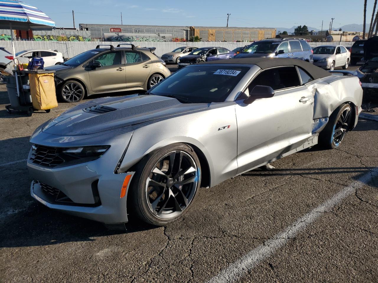 2023 CHEVROLET CAMARO LT1 VIN:1G1FF3D74P0143392