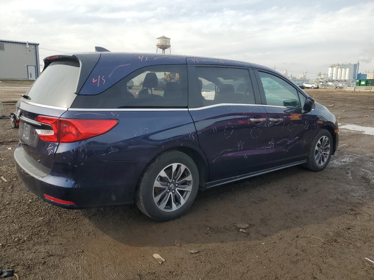 2022 HONDA ODYSSEY EXL VIN:5FNRL6H71NB021161