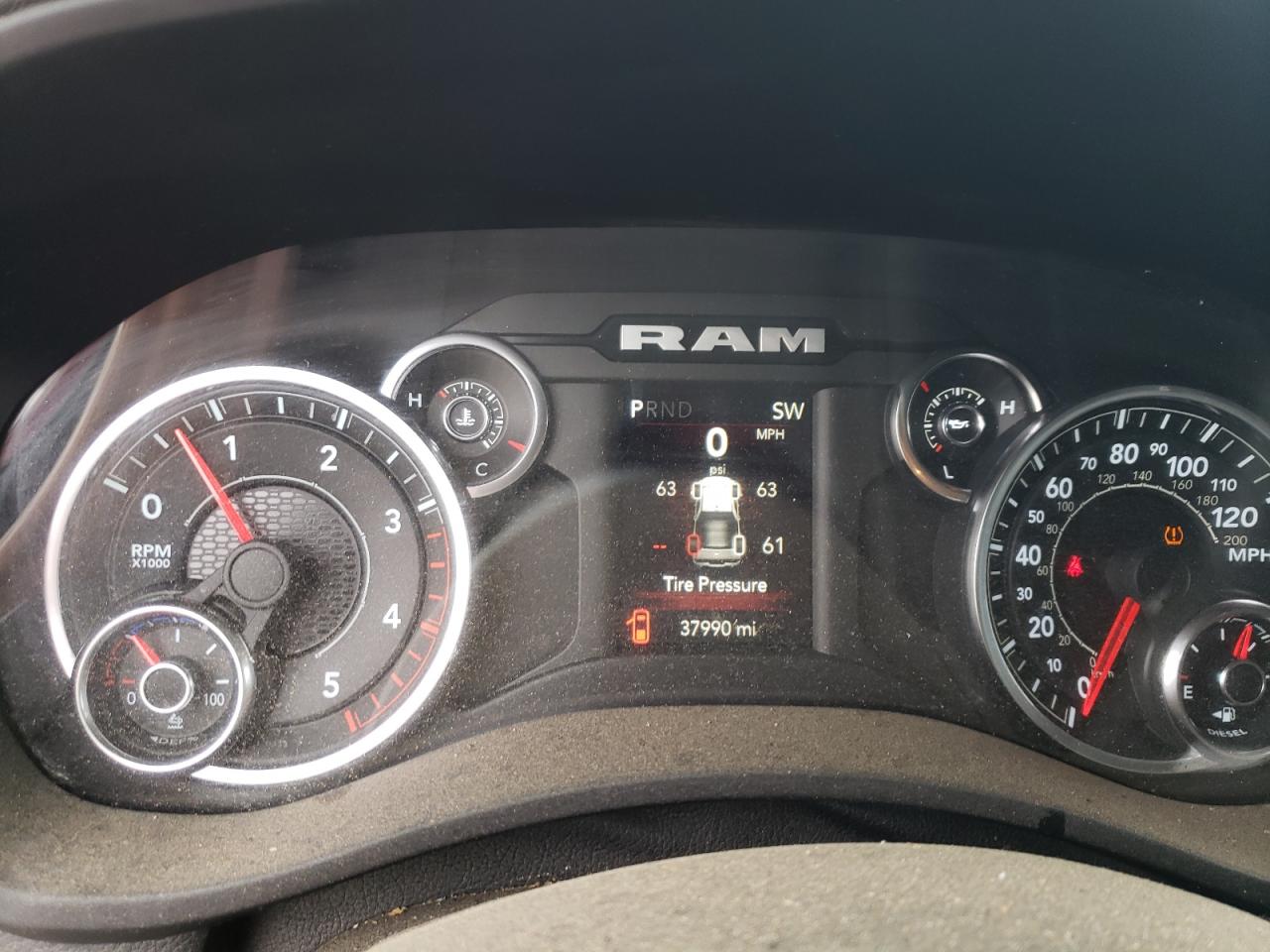 2022 RAM 2500 TRADESMAN VIN:3C6UR5CL0NG351236
