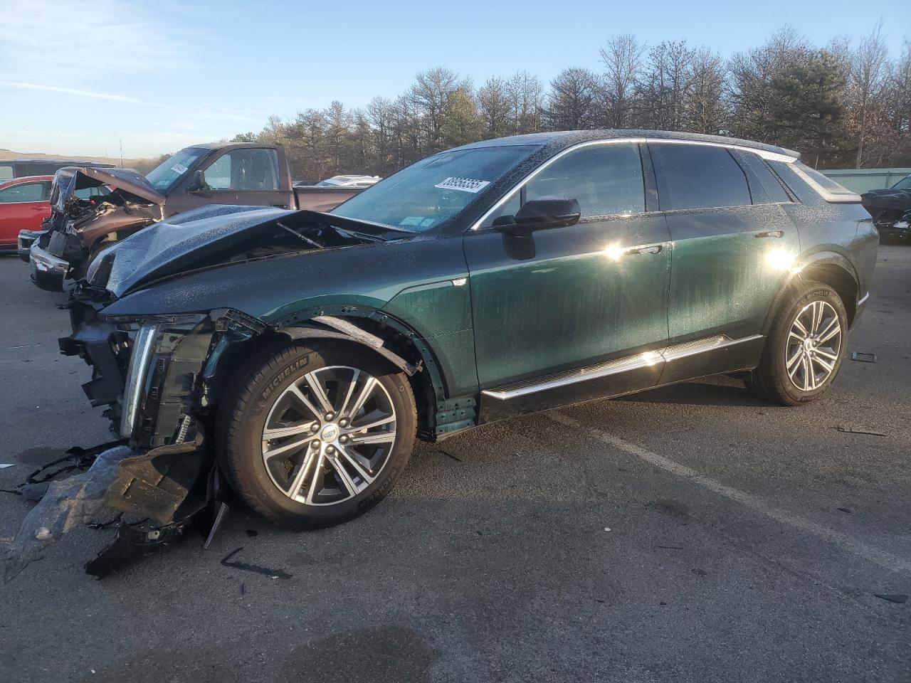 2024 CADILLAC LYRIQ LUXURY VIN:1GYKPRRL0RZ105680