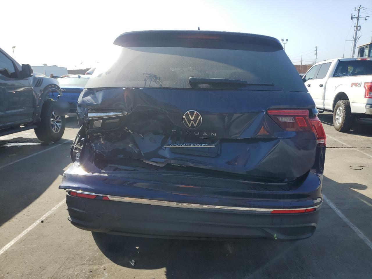 2022 VOLKSWAGEN TIGUAN SE VIN:3VV3B7AX8NM174139