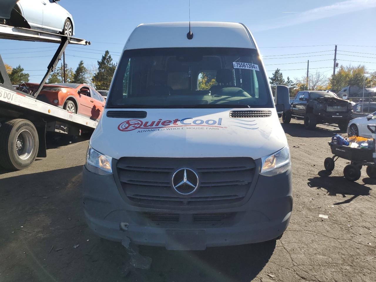 2022 MERCEDES-BENZ SPRINTER 2500 VIN:W1W4DBHY6NT092351