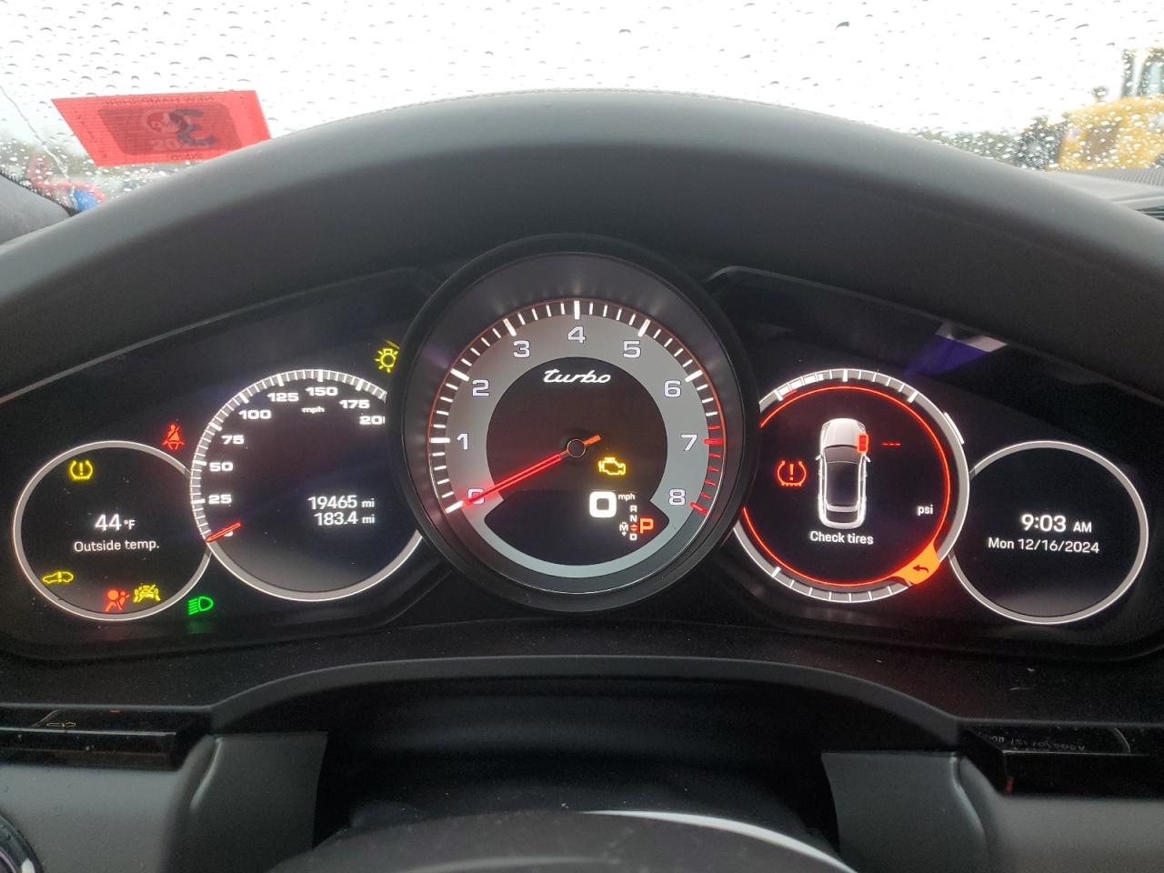 2022 PORSCHE CAYENNE TURBO COUPE VIN:WP1BF2AY4NDA58246
