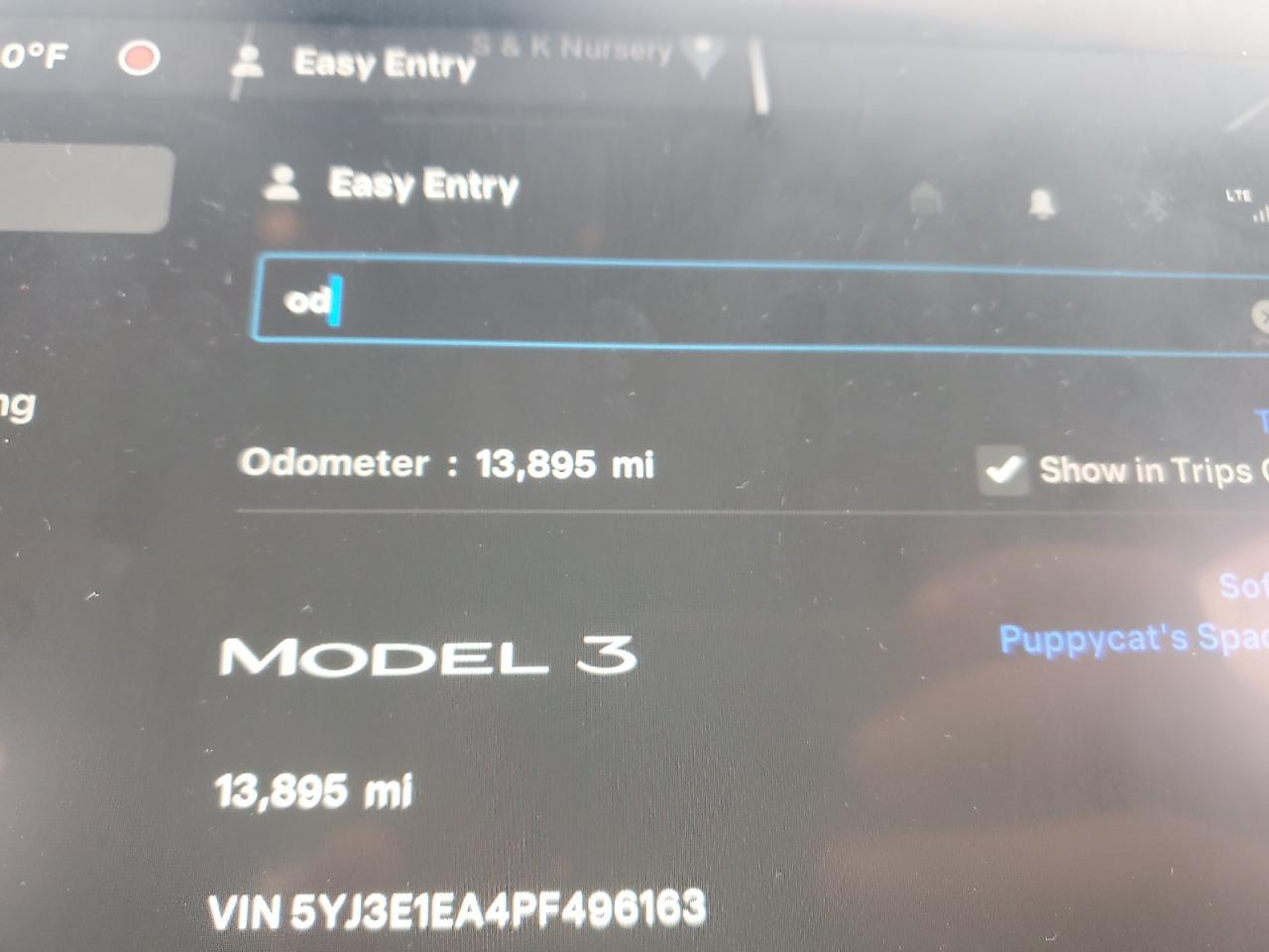 2023 TESLA MODEL 3  VIN:5YJ3E1EA4PF496163