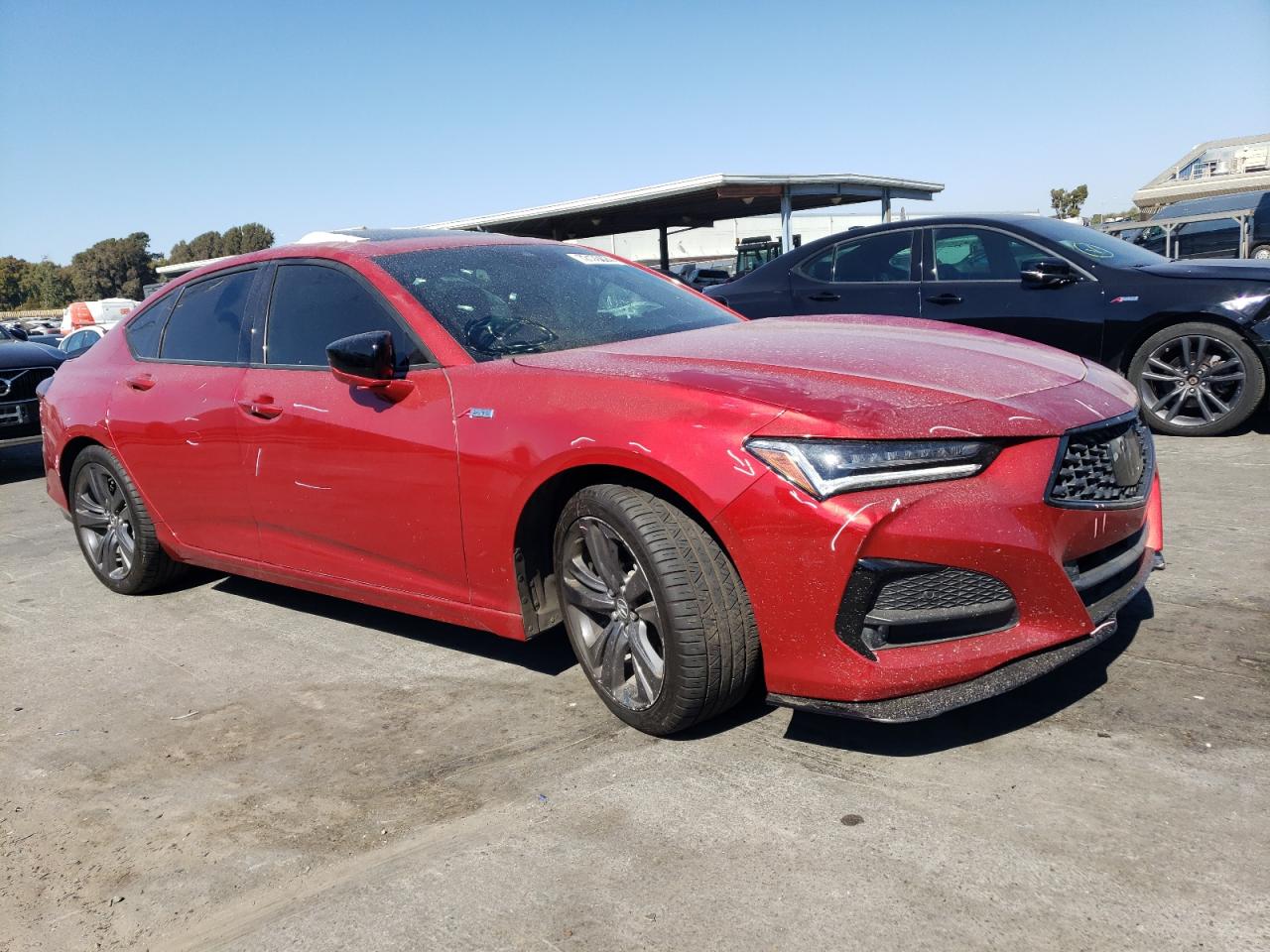 2022 ACURA TLX TECH A VIN:19UUB5F59NA000108