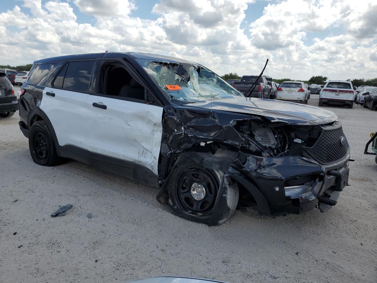 2022 FORD EXPLORER POLICE INTERCEPTOR VIN:1FM5K8ABXNGA48047