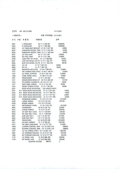 2015 BMW 730 WBAYC4101FDZ77582 VIN:WBAYC4101FDZ77582