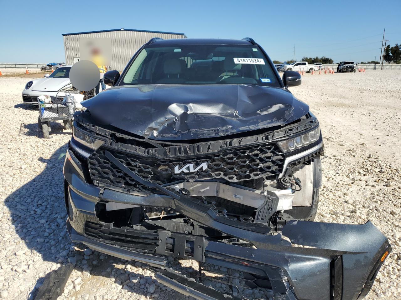 2022 KIA SORENTO S VIN:5XYRL4LC4NG153980