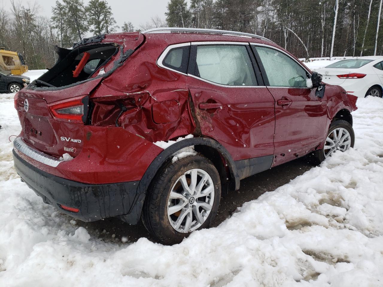 2022 NISSAN ROGUE SPORT SV VIN:JN1BJ1BW4NW491287