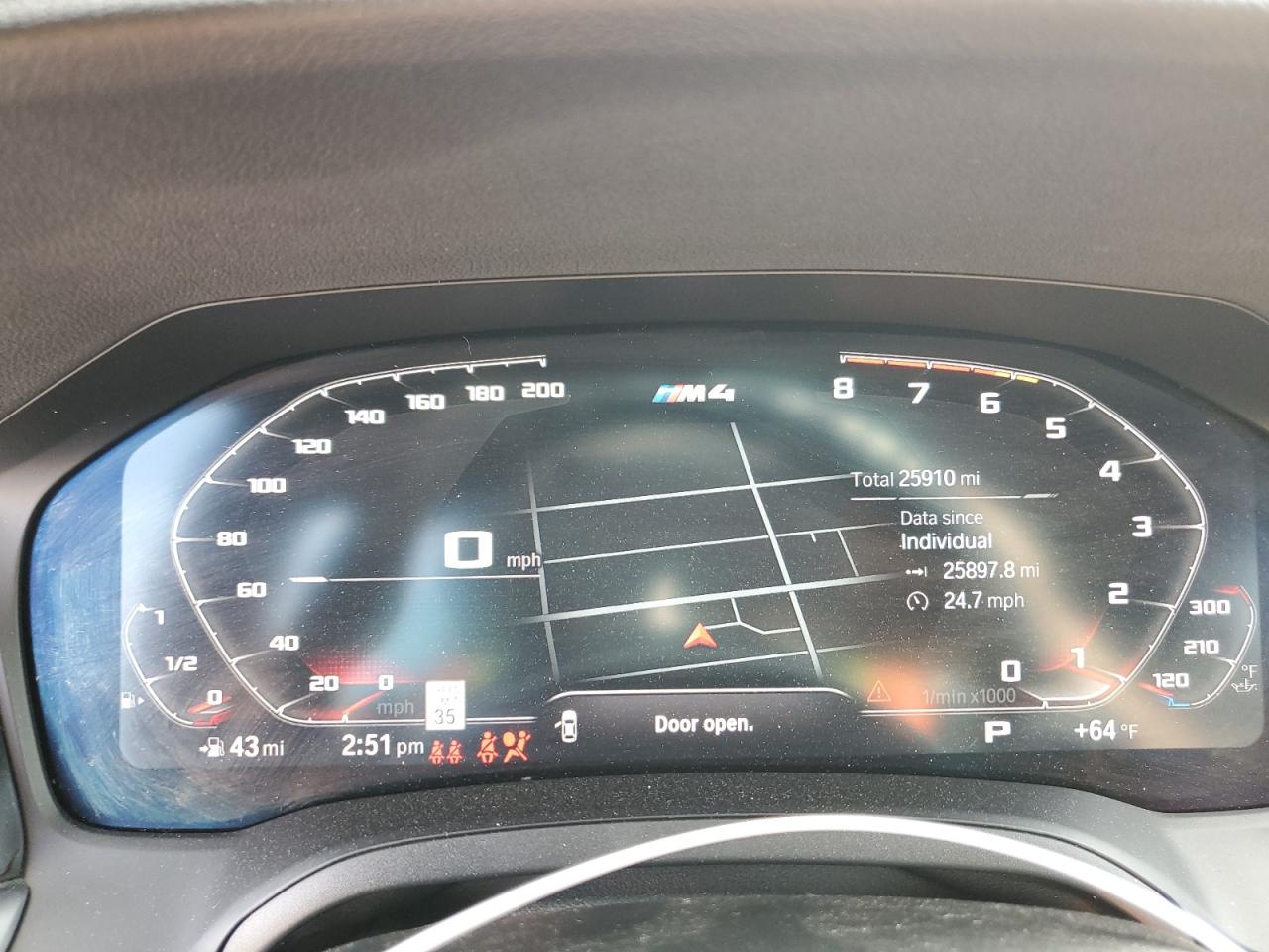 2023 BMW M4 COMPETITION VIN:WBS33BA07PCL49897