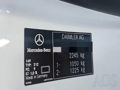 2018 Mercedes-Benz E 200 VIN: