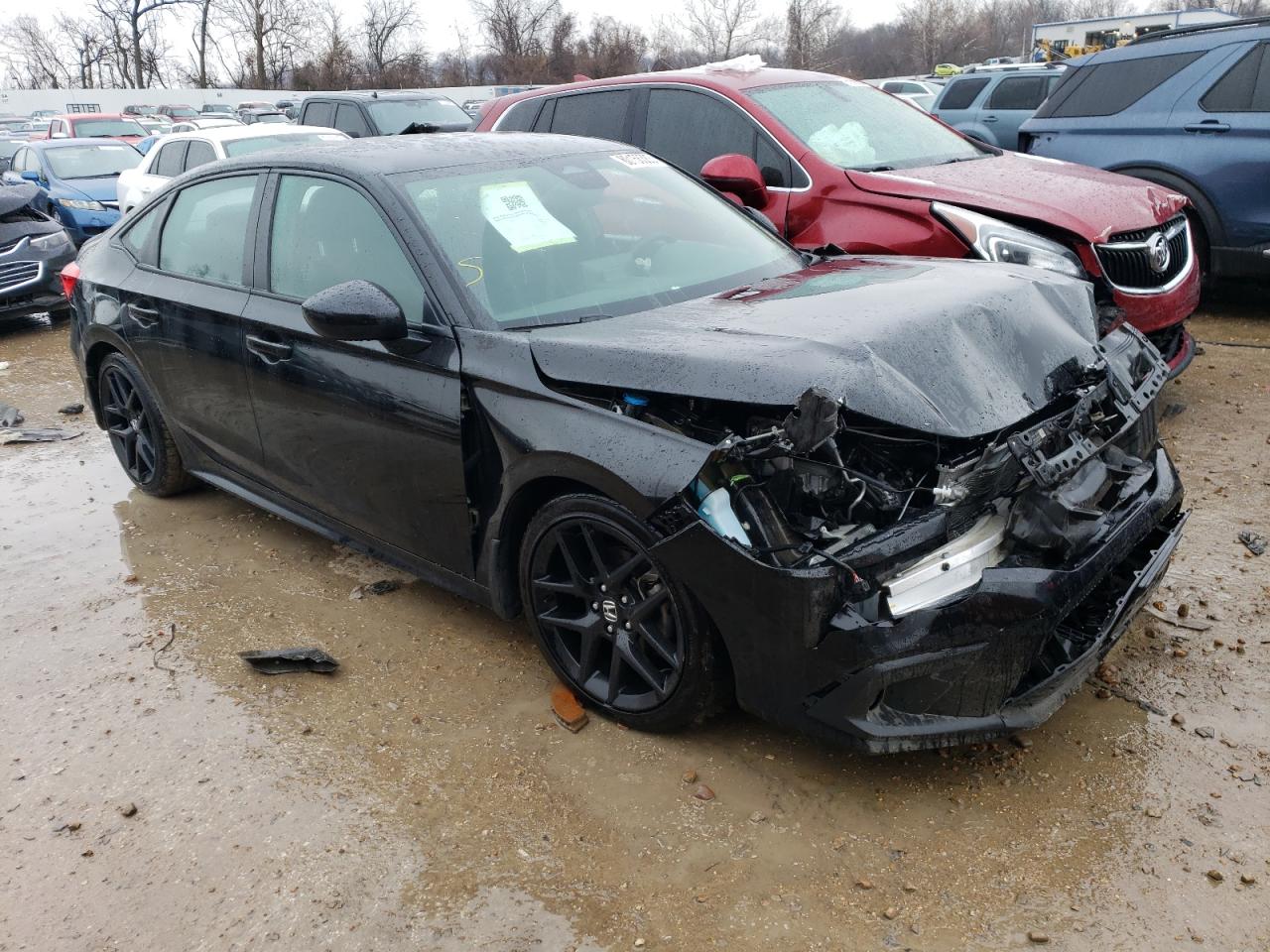 2022 HONDA CIVIC SPORT VIN:2HGFE2F59NH574966