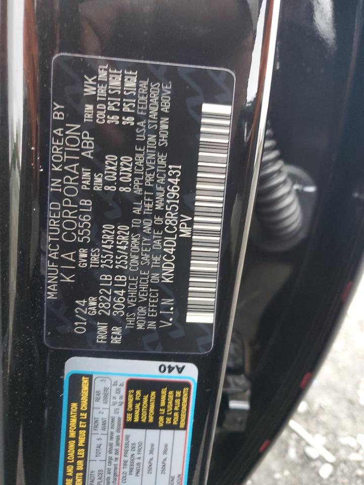 2024 KIA EV6 GT LINE VIN:KNDC4DLC8R5196431