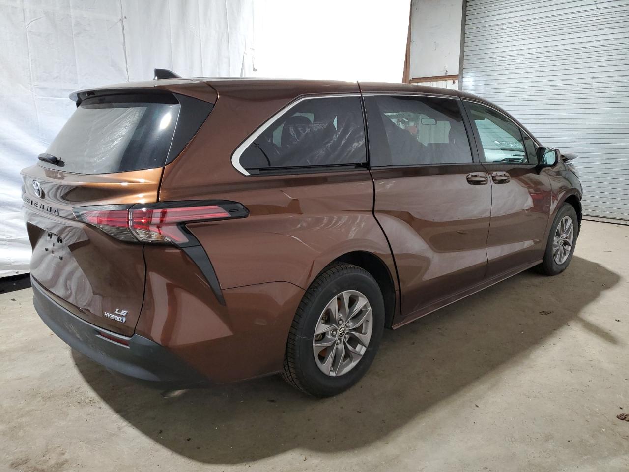 2022 TOYOTA SIENNA LE VIN:5TDKRKEC9NS123006