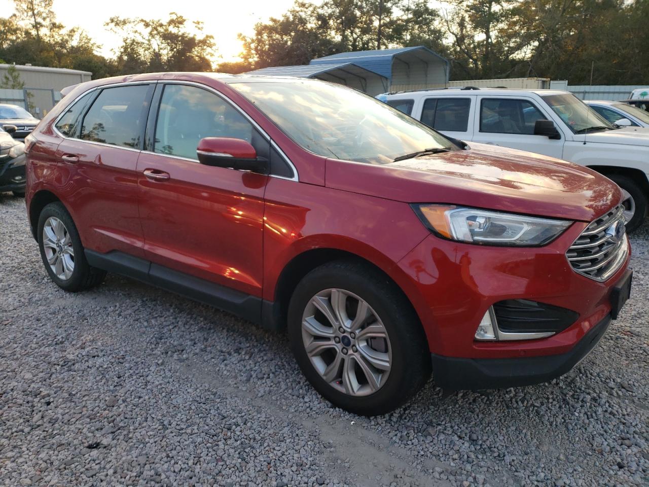 2022 FORD EDGE TITANIUM VIN:2FMPK4K95NBA21925