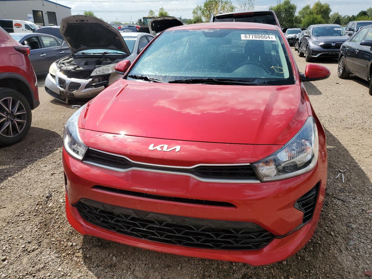 2022 KIA RIO LX VIN:3KPA24AD2NE479012