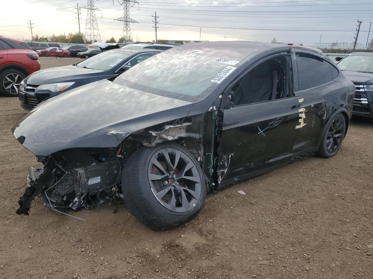 2023 TESLA MODEL X  VIN:7SAXCBE5XPF377102