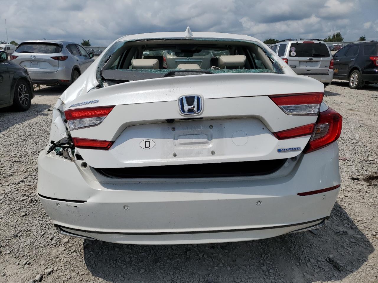 2022 HONDA ACCORD HYBRID EXL VIN:1HGCV3F54NA006180