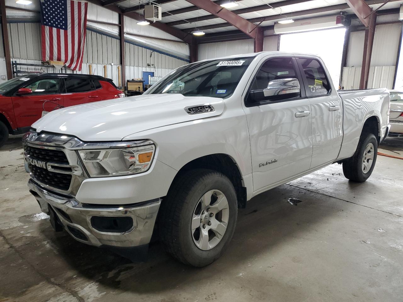 2022 RAM 1500 BIG HORN/LONE STAR VIN:1C6RREBT3NN124878