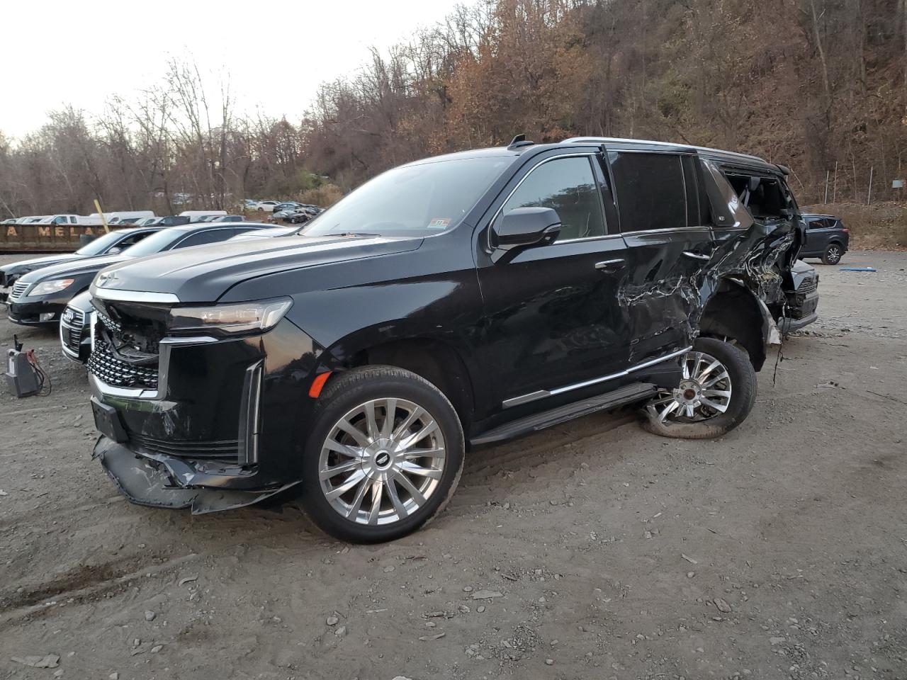 2022 CADILLAC ESCALADE ESV PREMIUM LUXURY VIN:1GYS4KKL2NR134344