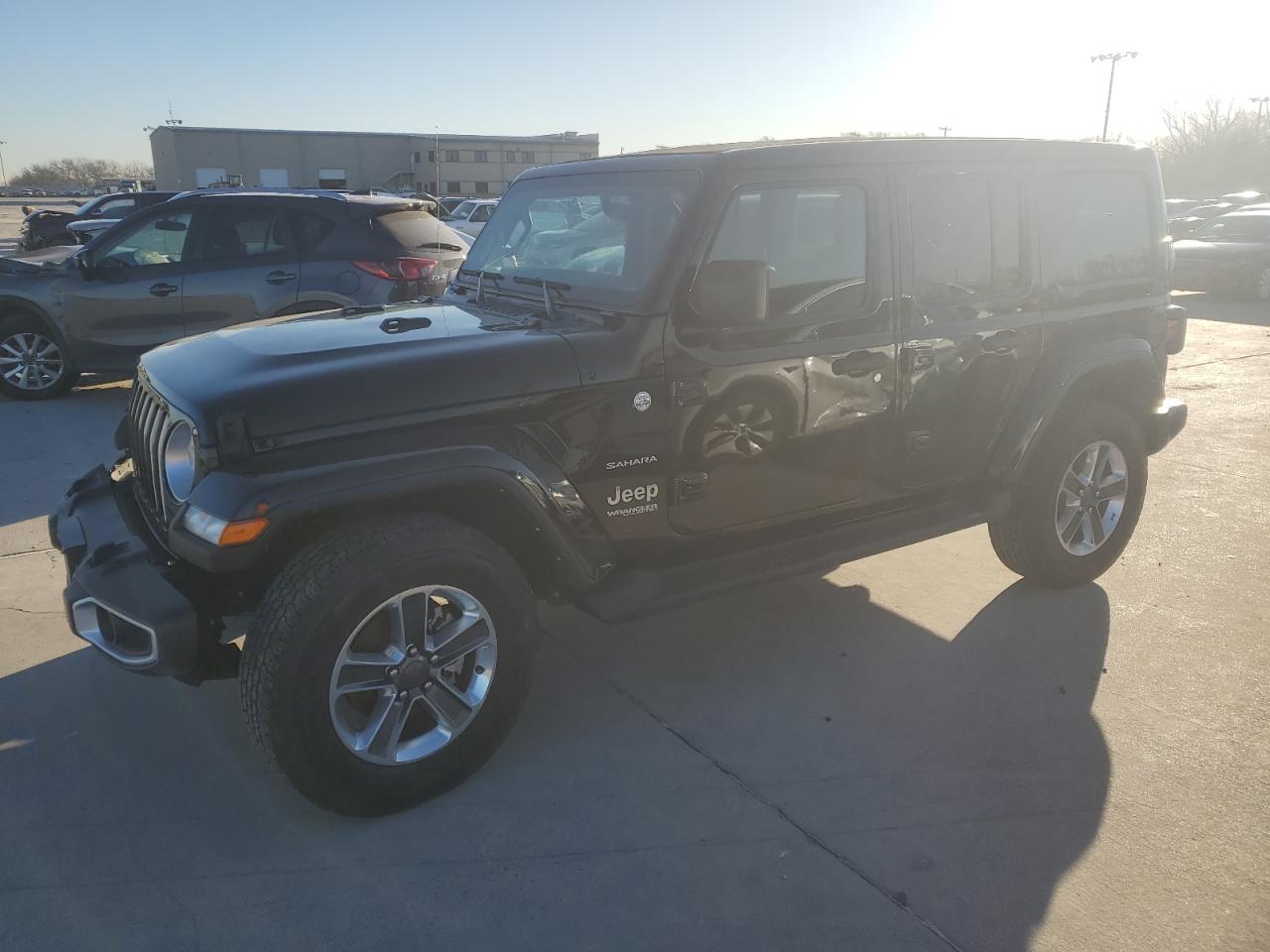 2022 JEEP WRANGLER UNLIMITED SAHARA VIN:1C4HJXEG9NW191002