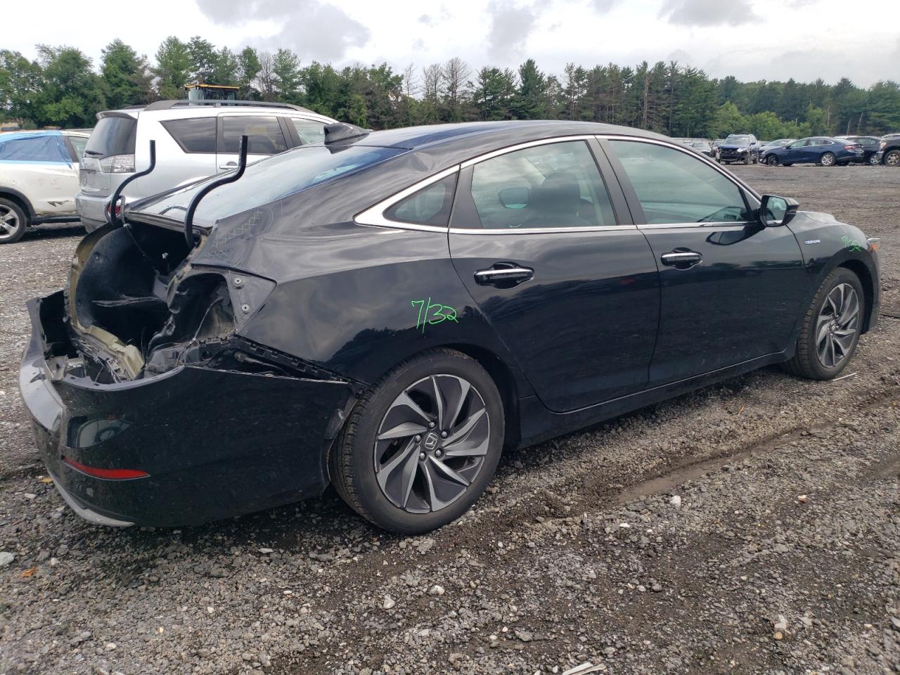 2022 HONDA INSIGHT TOURING VIN:19XZE4F95NE011712