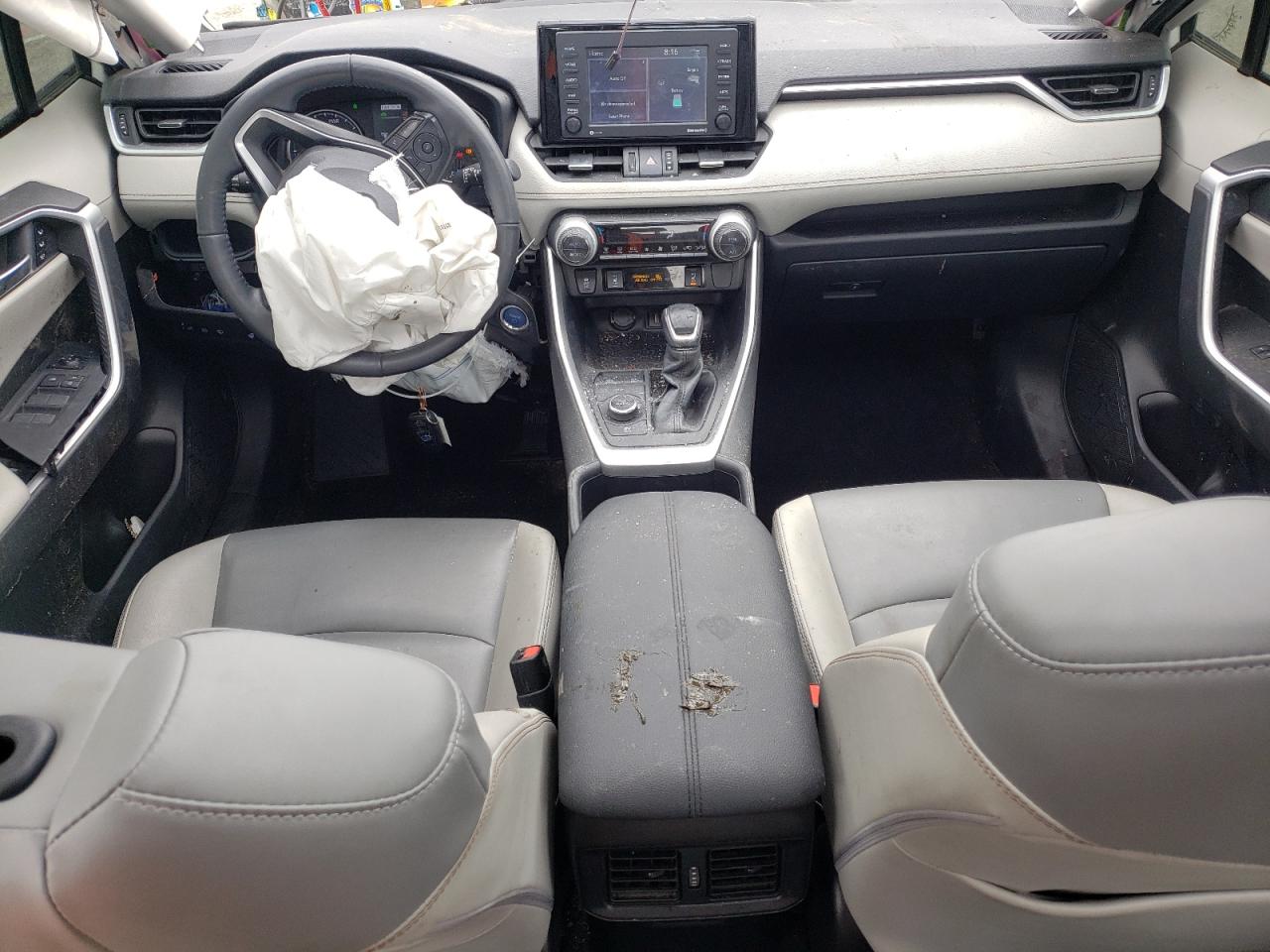 2022 TOYOTA RAV4 XLE PREMIUM VIN:JTMB6RFV1ND527611