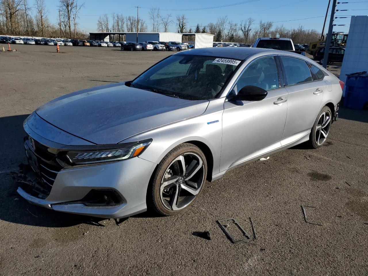 2022 HONDA ACCORD HYBRID SPORT VIN:1HGCV3F20NA027811
