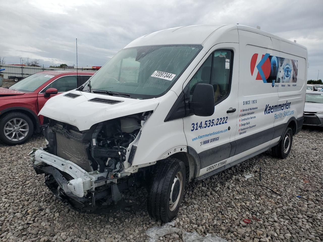 2023 FORD TRANSIT T-250 VIN:1FTBR1C86PKA11637
